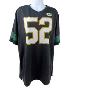 Green Bay Packers Men XL V-Neck  Jersey Matthews #52 Short Sleeve NFL